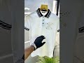 Balmain White premium metty cotton polo Tshirt for man