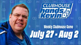 ACBL Clubhouse Weekly Hands with Kevin | July 27-Aug 2