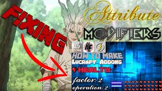 Lucraft Addon "Modding" Tutorial Episode 6 / Fixing Attribute Modifiers screenshot 4