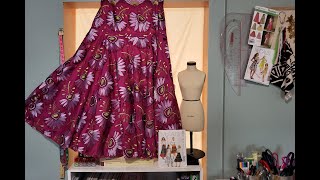 Project 37 Part #1: McCall's 5141 ladies flared or tiered skirt. (beginner's friendly).