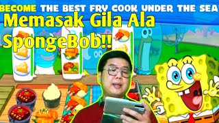 Memasak Gila Ala SpongeBob!! | Game Android SpongeBob Krusty Cook Off| Fitur & Cara Bermain screenshot 5