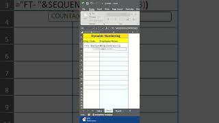 Dynamic Number | Excel tips &amp; tricks | Excel shorts | Excel tutorials #frientech #excel #excelshorts
