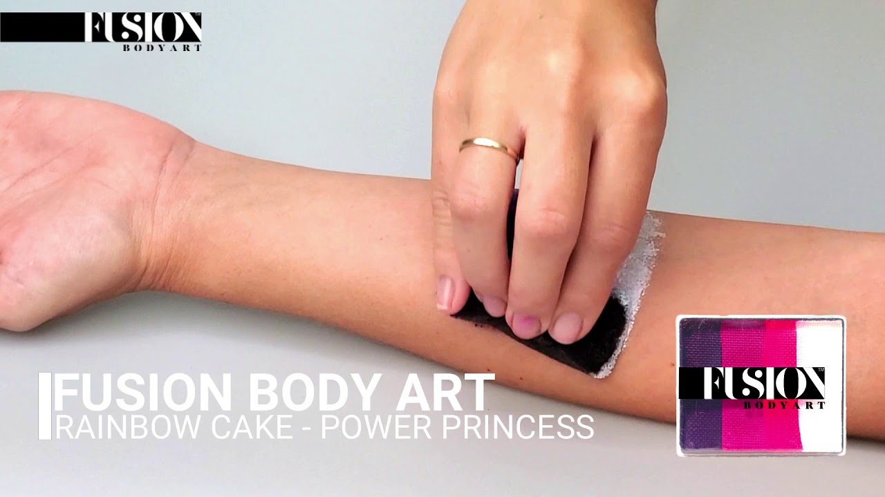 Leanne's Collection - INDIGO PRINCESS -Split Cake 30gm by Fusion Body Art main image 1