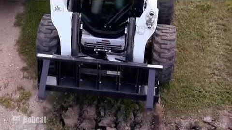 Bobcat Attachment | Scarifier Raker