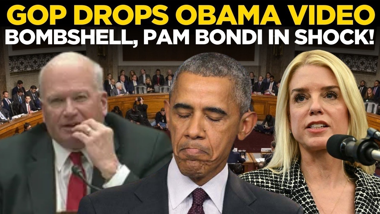 US SENATE LIVE: Chaos at Bondi Hearing as Fitzgerald Airs Obama Immigration Video | Pam Bondi LIVE
