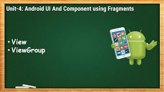 View & ViewGroup | MAD - 4.1