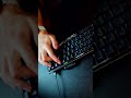 Mechanical keyboard white noise RGB colorful switches bouncing musical dirty energy 2