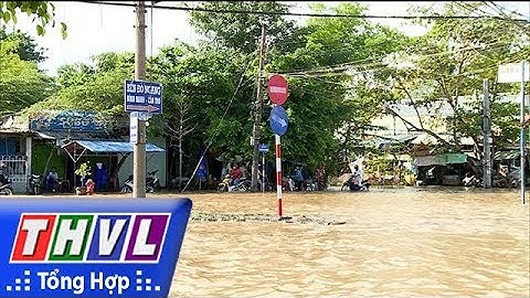 THVL | Nhiều nơi trong Thị xã Bình Minh ngập sâu trong nước triều cường