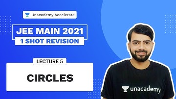 Circles | ONE SHOT Revision | JEE 2021 | Lucky Jethani | Unacademy Accelerate