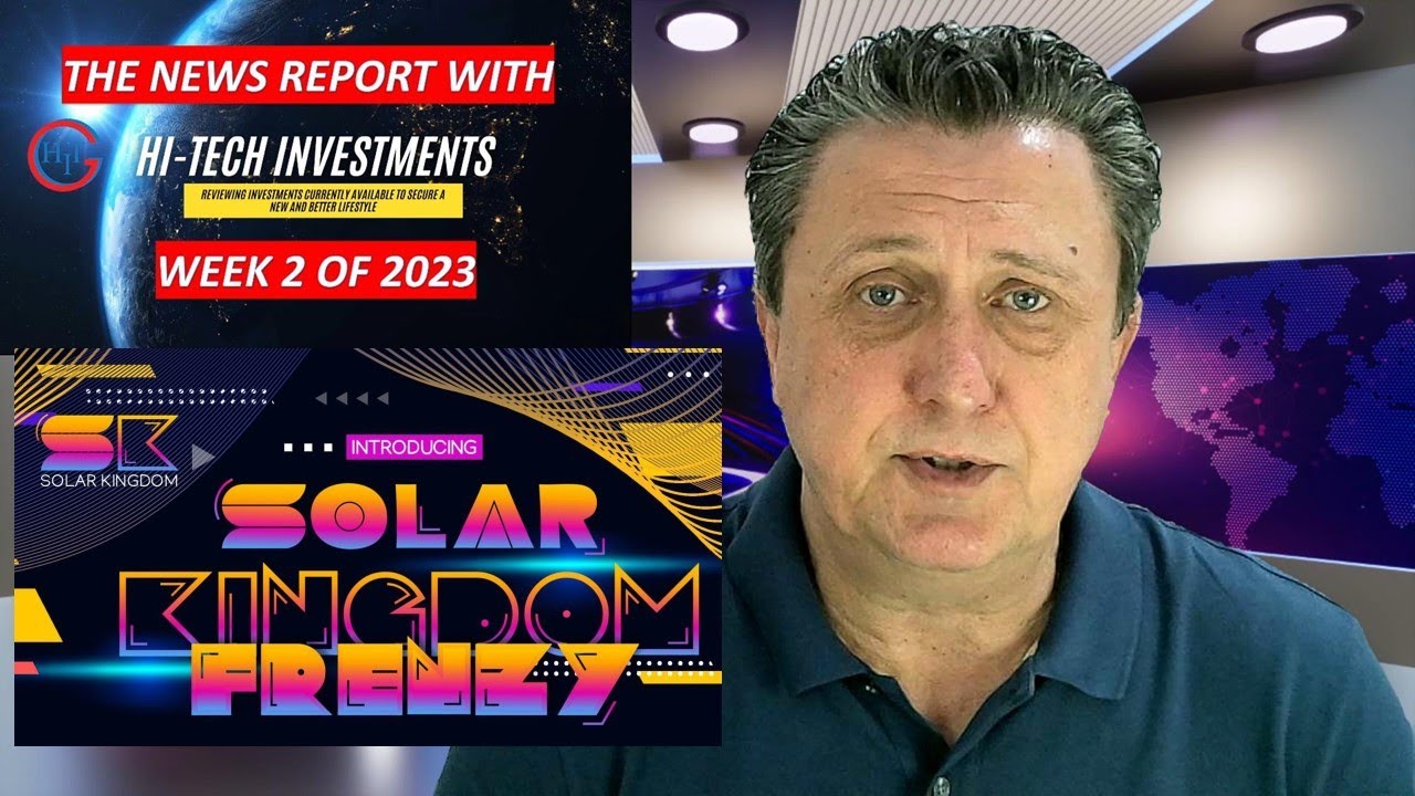 WEEK 2 NEWS STUDIO 🌍 HI-TECH INVESTMENTS 🚀 SOLAR KINGDOM LAUNCHED THIS WEEK