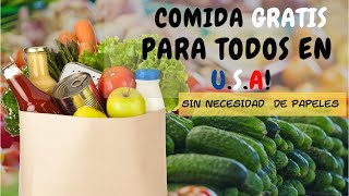 COMO CONSEGUIR FOOD FOR FREE EN LAS CIUDADES AMERICANASCOMO CONSEGUIR COMIDA GRATIS EN USA​