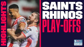 Highlights | Saints v Rhinos, Play-offs Semi-Final, 2021 Betfred Super League, 01.10.21