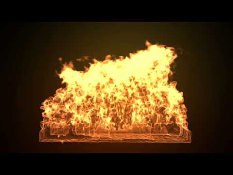 fire fluid Maya