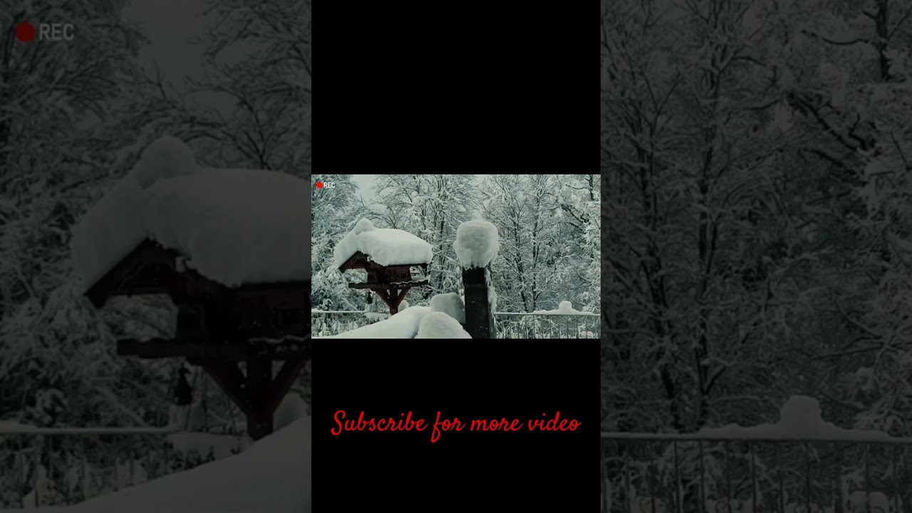 Dreamy winter landscape through the mountains of Germany 