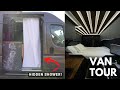 VAN TOUR W/ HIDDEN SHOWER - Ultra Modern Van tour
