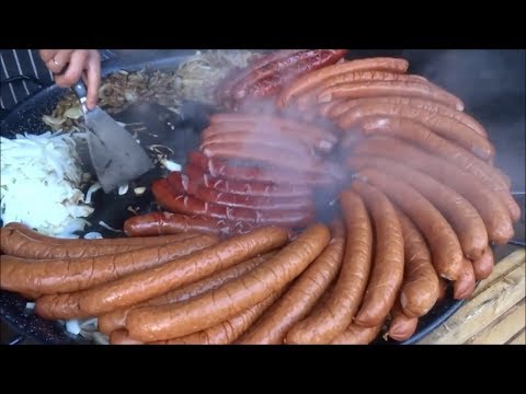HOT DOG, SAUSAGE, POLISH KIELBASA, BIG HOT DOGS