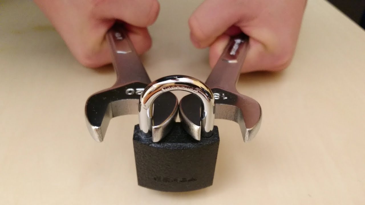 How to open a lock without a key YouTube