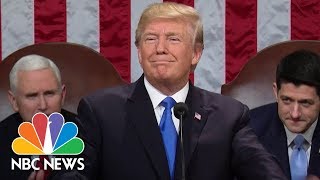 President Donald Trump Asks To 'Set Aside Our Differences' During State Of The Union | NBC News