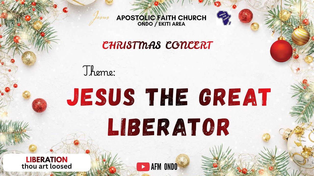 2025 Camp Meeting. Christmas Concert. 21 - 12 - 2025 Apostolic Faith Ondo / Ekiti Area