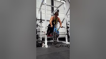 WEIGHTED ELEVATED PUSH UPS DROP SET CHAINS
