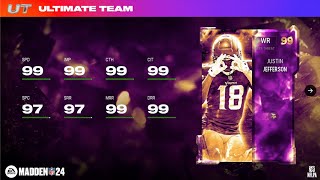 Theme Team All Stars GLITCH! INSANE! FREE 99 Player! Madden 24 Ultimate Team