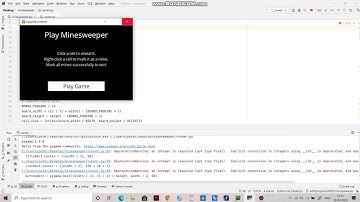 CSS50 AI WITH PYTHON  PROJECT 1 A : MINESWEEPER
