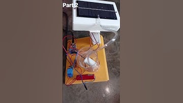 Solar cleaning and tracking system || part2 #sciencefair #eeeprojects #arduinorobot#renewable