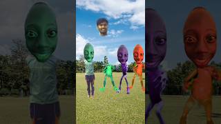 Defferent Domi to cosita green + red & purple alien - Correct head #youtubeshorts #shorts #short