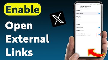 ‏‏How to Enable Open External Links On X (Updated)