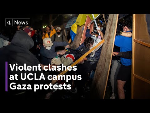 Hundreds arrested after Gaza clashes sweep US campuses