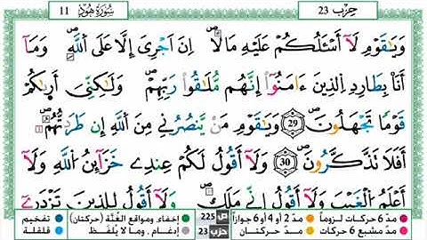 سورة هود برواية ورش عن نافع الشيخ ياسين الجزائري