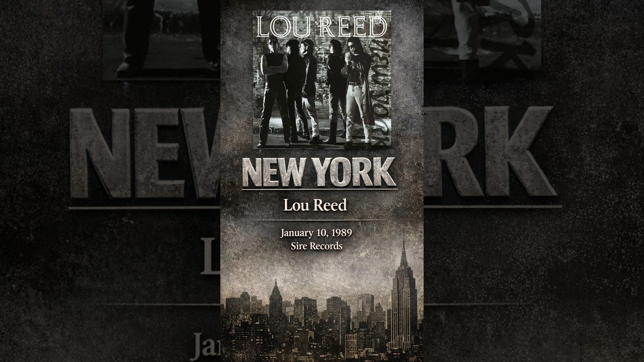 Lou Reed | New York (1989) - YouTube