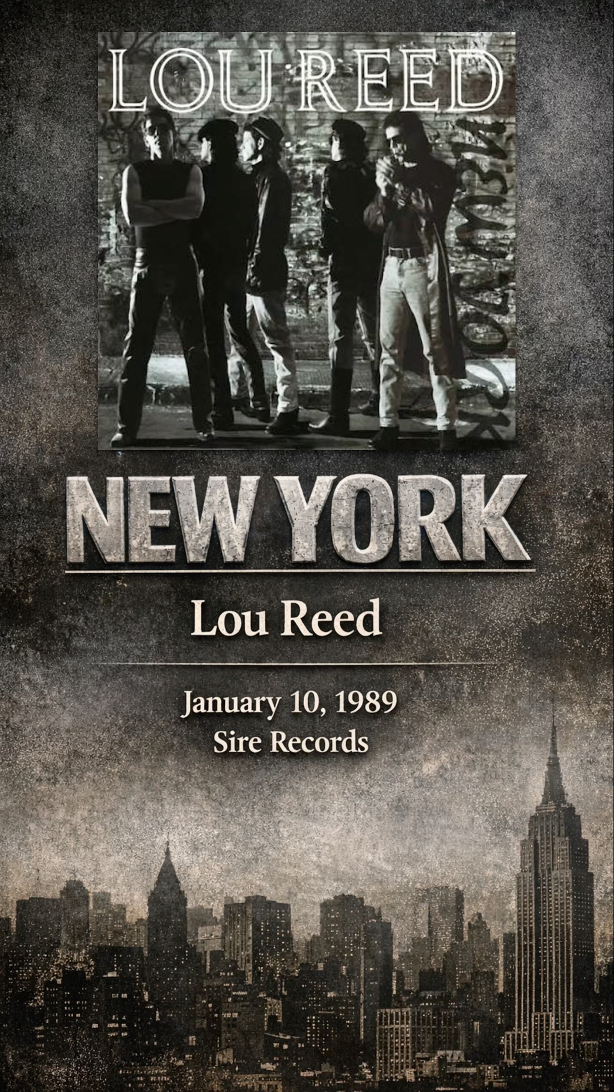 Lou Reed | New York (1989) - YouTube