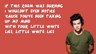 Little White Lies - One Direction (Lyrics) Resimi