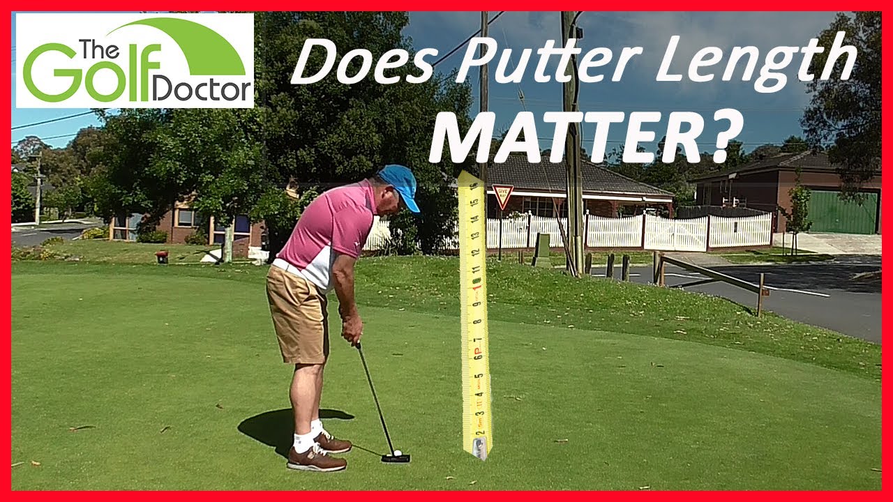 Golf Putter Height Chart