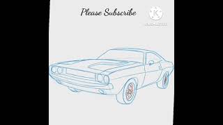 Dodge Challenger drawing #shorts