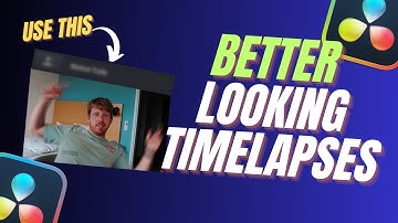 The perfect Effect for your Timelapse (Speed up clips) | DaVinci Resolve