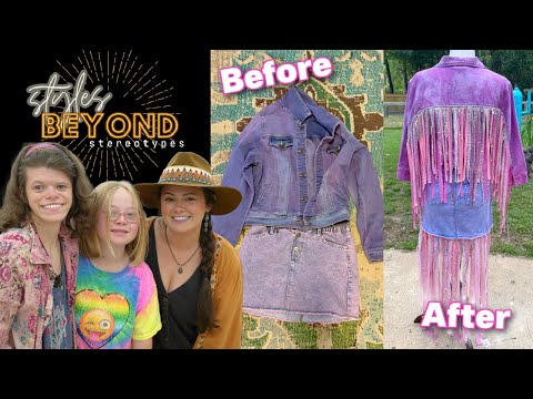 Creating One-Of-A-Kind Upcycled Outfits For A Fashion Show