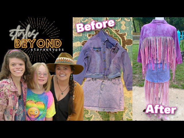 Creating One-Of-A-Kind Upcycled Outfits For A Fashion Show