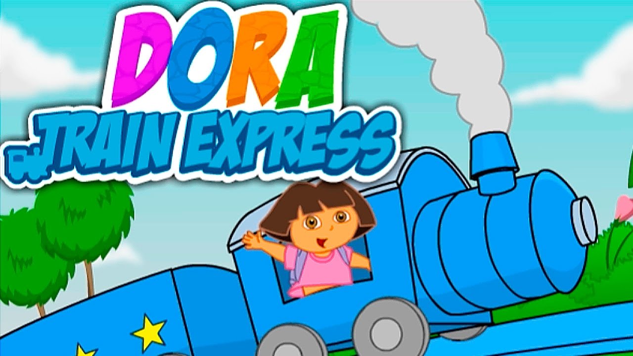 Train Rotor Dora Youtube Dora The Explorer Train