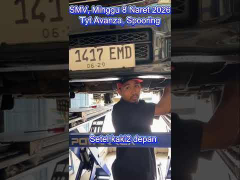 Tyt Avanza, Spooring