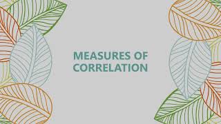 Lesson 7: The Correlation