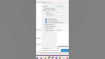 How to Create Login in SQL Server #sqldba #databaseadministrator #sqlservertraining #dba #shorts
