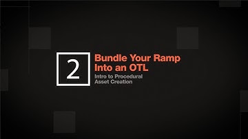 Intro to Procedural Asset Creation - Lesson 2