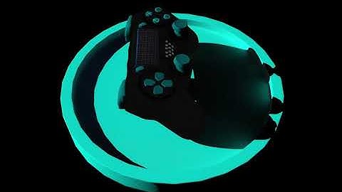 Gaming Console PS3 made in Maya