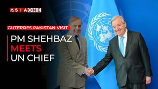 PM Shehbaz Sharif Meets UN Chief António Guterres in Islamabad | Asia One News