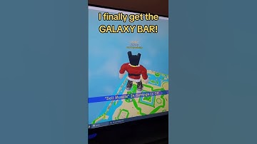I get the Galaxy Bar in Lifting Simulator! #liftingsimulator #kidsgames #robloxshorts #liftingsim