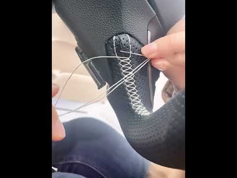 Video: How to choose and how to put on a braid on a car steering wheel