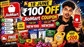 jiomart coupon today | jiomart offers today | jiomart new coupon code ₹100 | free shopping apps