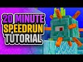 How YOU Can Beat Minecraft In Under 20 Minutes